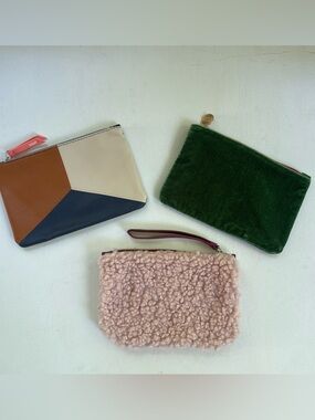 ipsy Lot of 3 Wristlet/makeup Pouches
